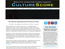 Tablet Screenshot of culturescore.com